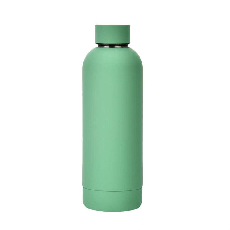 Stainless Steel Outdoor Matte Water Bottle Portable Sports Water Cup Rubber Paint Insulation Cup(...