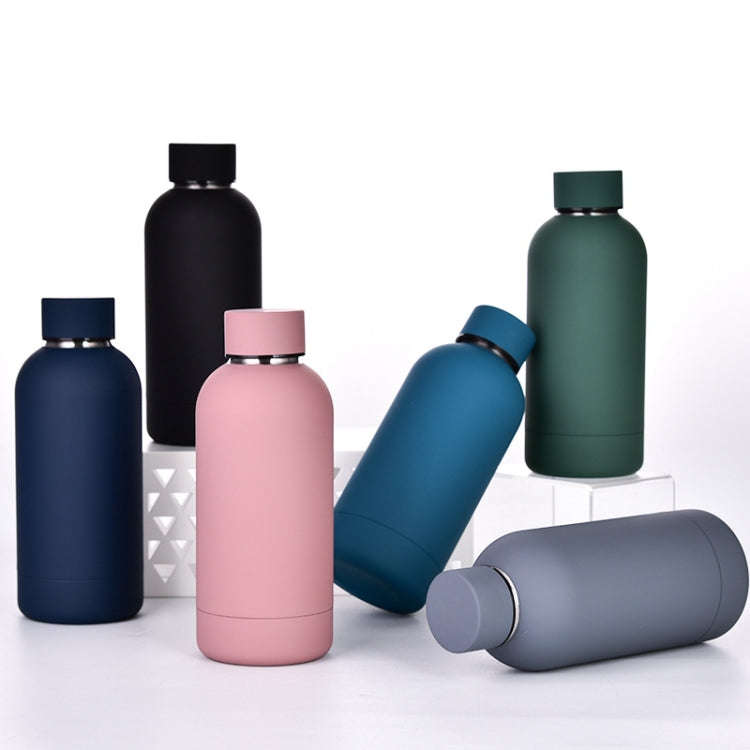 Double Stainless Steel Insulation Cup 350ml Mini Cup(Gray Green)