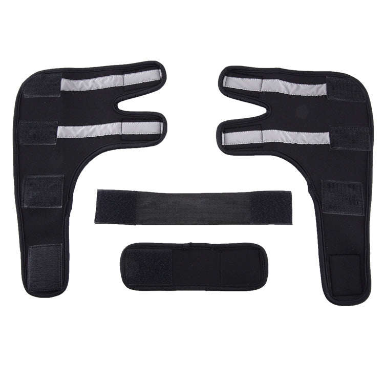 Pet Dog Leg Knee Guard Surgery Injury Protective Cover, Size: S(Anti-glory Model (Black))