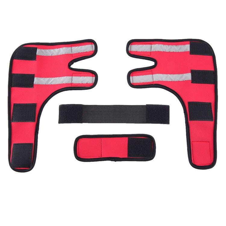 Pet Dog Leg Knee Guard Surgery Injury Protective Cover, Size: L(Anti-glory Model (Red))