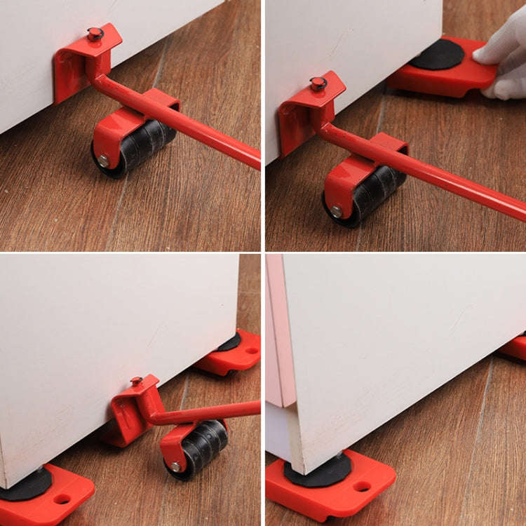 CY-0102 5 in 1 Household Moving Bed Heavy Object Moving Pulley Furniture Shifter Multifunctional ...