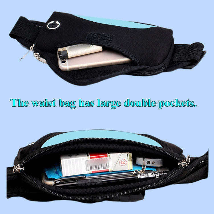 Outdoor Sports Waist Bag Anti-Lost Mobile Phone Bag Running Riding Multifunctional Water Bottle B...