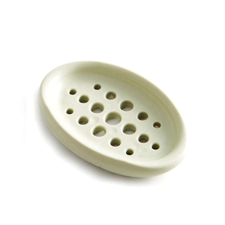 TM17005 2 In 1 Bathroom Drain Brush Soap Box(Green)