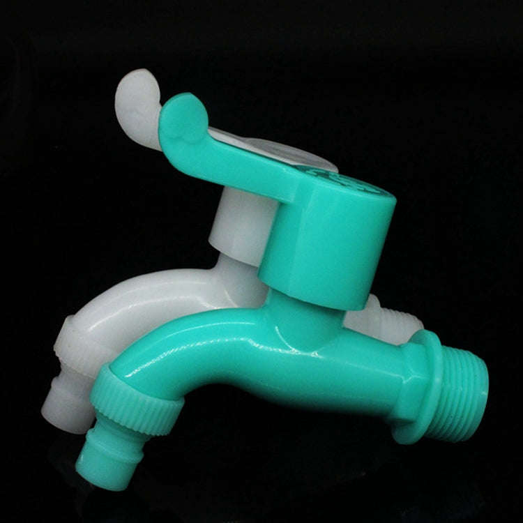 10pcs All Plastic Freeze-Resistant Washing Machine Faucet 3/4  inch  (Random Delivery)