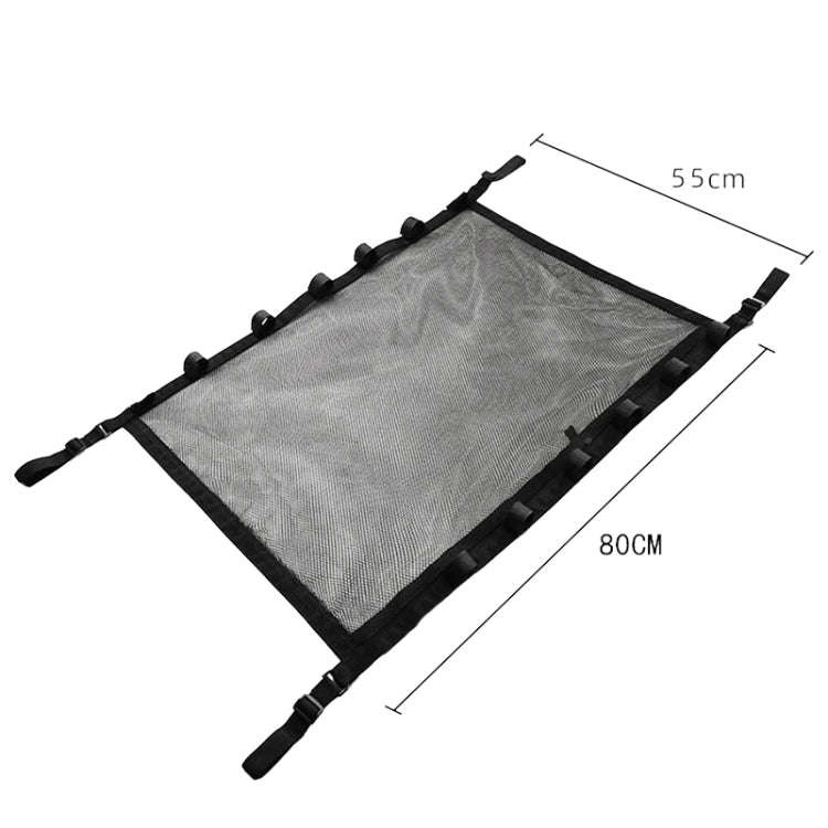 Adjustable Hanging Car Top Storage Bag Car Fishing Rod Rack(Storage Bag)