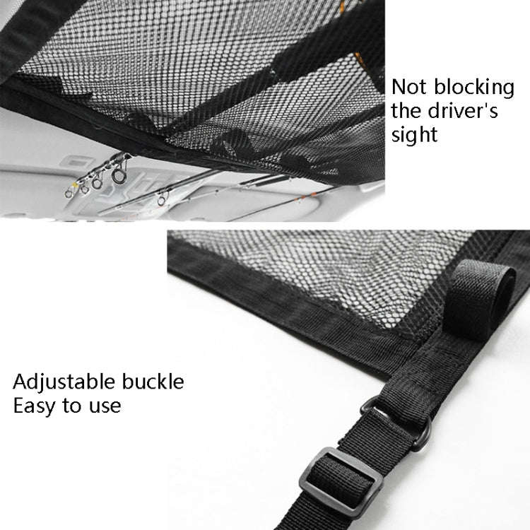 Adjustable Hanging Car Top Storage Bag Car Fishing Rod Rack(Storage Bag)