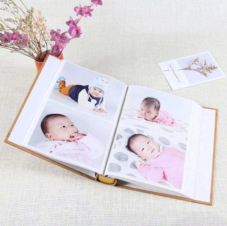 6-Inch Plastic Photo Album 200 Sheets Of Interstitial Album Book(To Youth 200-525)