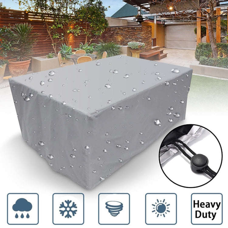 Outdoor Garden Tables And Chairs Dustproof And Waterproof Cover, Size: 200x160x70cm
