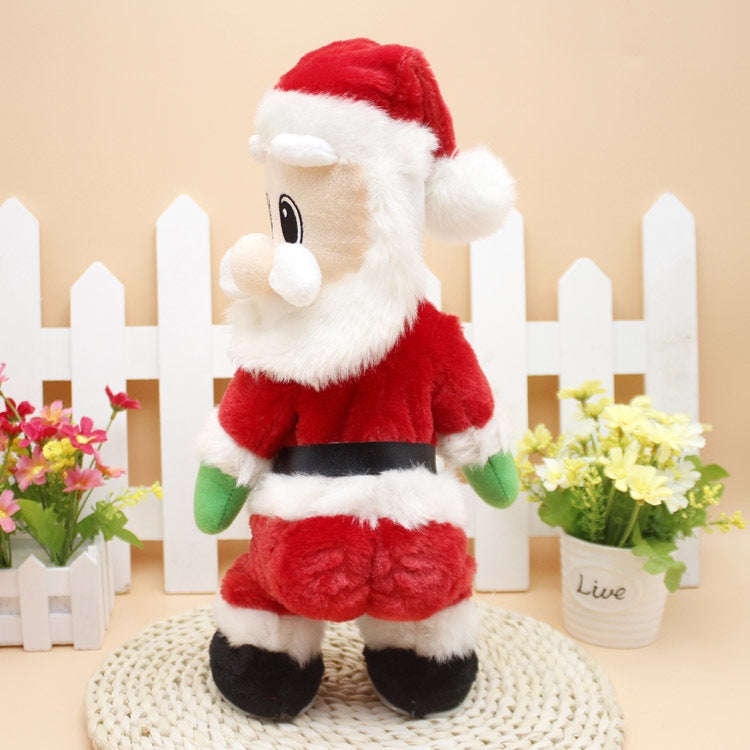 Electric Twisted Fart Shake Hips Santa Claus With Music Christmas Novel Birthday Gift(Santa Claus)