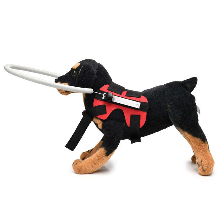 Dog Blindness Anti-Collision Ring Animal Protection Ring Cover Guide Ring, Specification: S(Red)