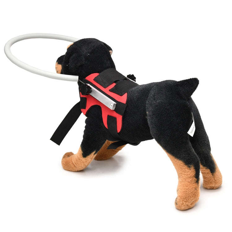 Dog Blindness Anti-Collision Ring Animal Protection Ring Cover Guide Ring, Specification: S(Red)