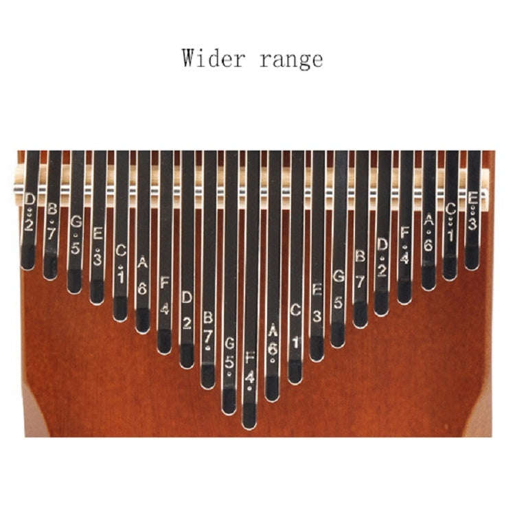 21-Tone Thumb Piano Kalimba Portable Musical Instrument(Wooden)