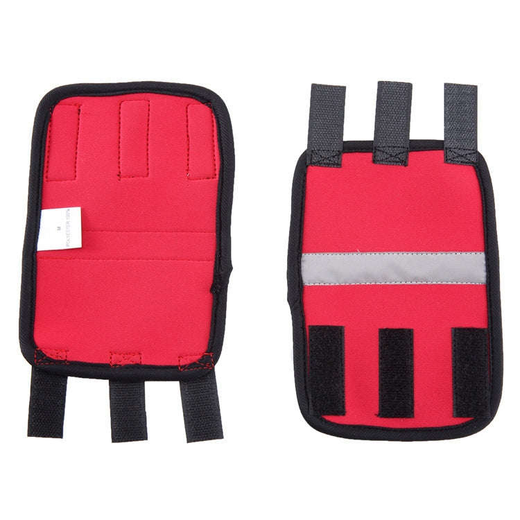 Pet Knee Protector Dog Surgery Injury Protective Cover, Size: S(Red Reflection)