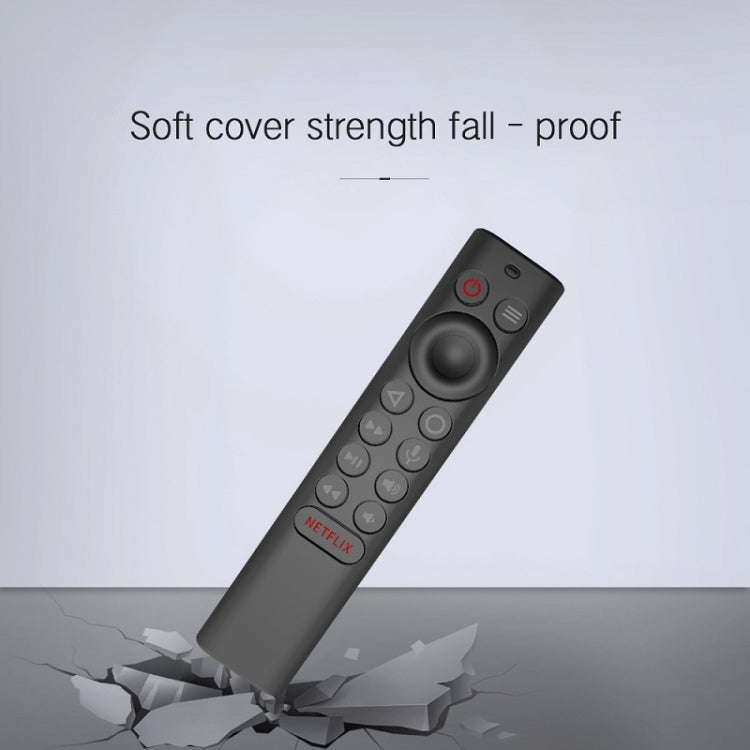 2 PCS Y7 Remote Control Silicone Protective Cover For NVIDIA Shield TV Pro/4K HDR(Red)