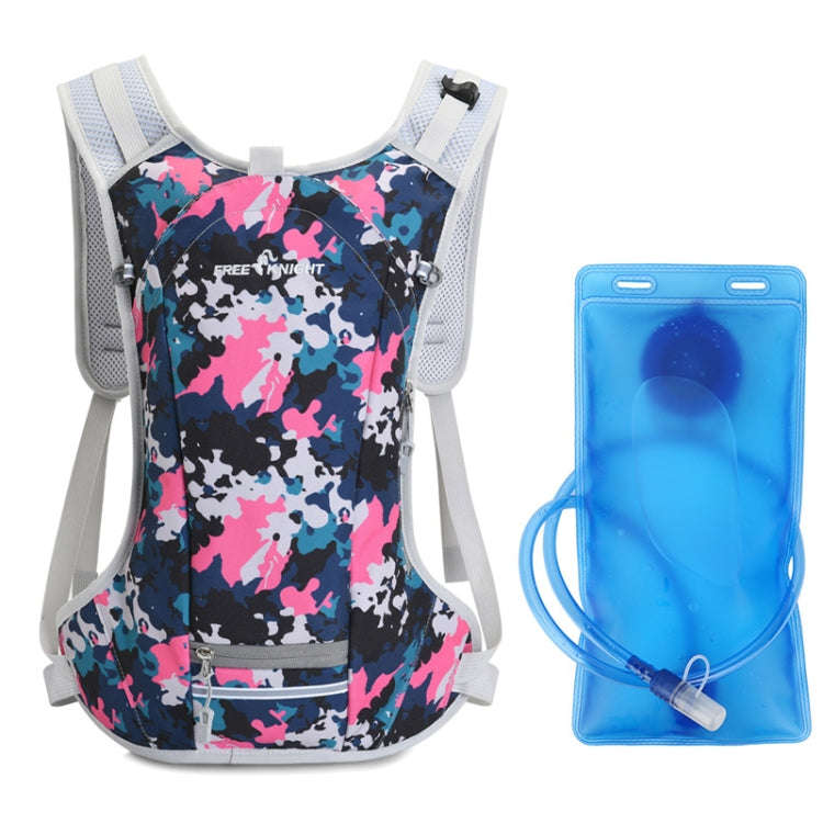 FREE KNIGHT FK0215S Outdoor Cycling Water Bag Vest Hiking Water Supply Backpack with 2L Drinking ...