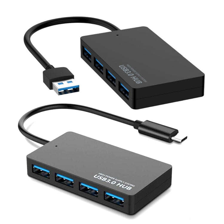 KYTC47 4 Ports USB Adapter Cable High Speed USB Docking Station Multi-Interface HUB Converter, Co...