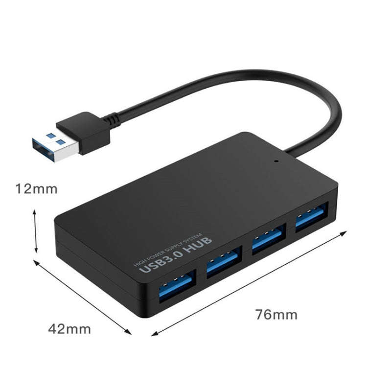 KYTC47 4 Ports USB Adapter Cable High Speed USB Docking Station Multi-Interface HUB Converter, Co...