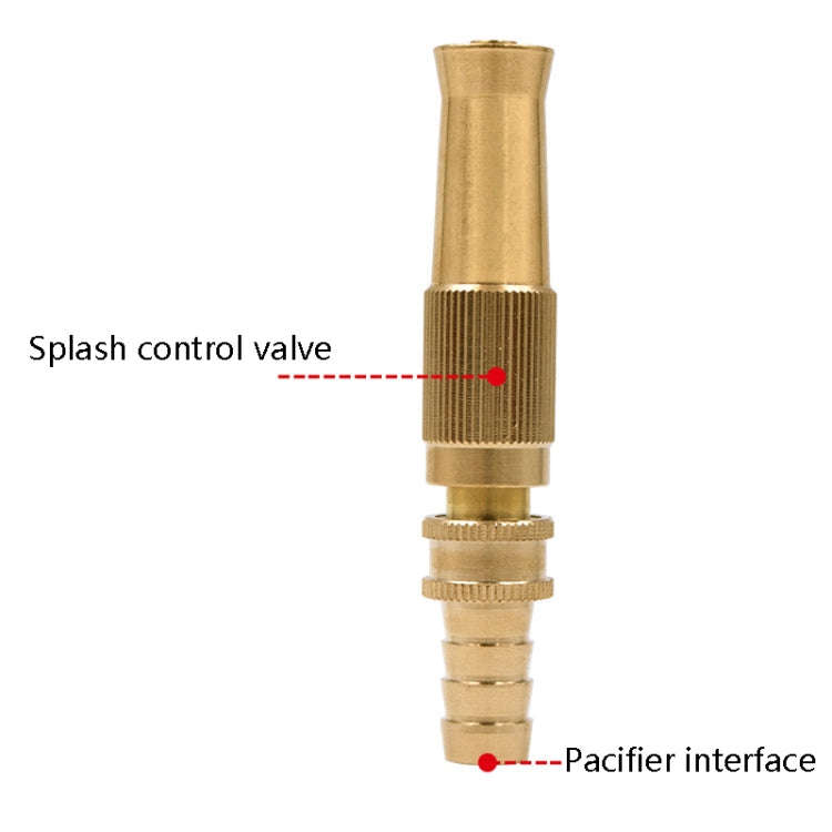 3 PCS Car Wash High Pressure Copper Straight Sprinkler House Garden Wishing Ground Sprinkler, Spe...