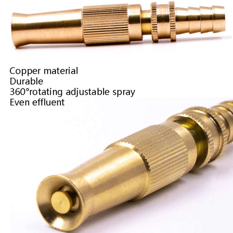 3 PCS Car Wash High Pressure Copper Straight Sprinkler House Garden Wishing Ground Sprinkler, Spe...