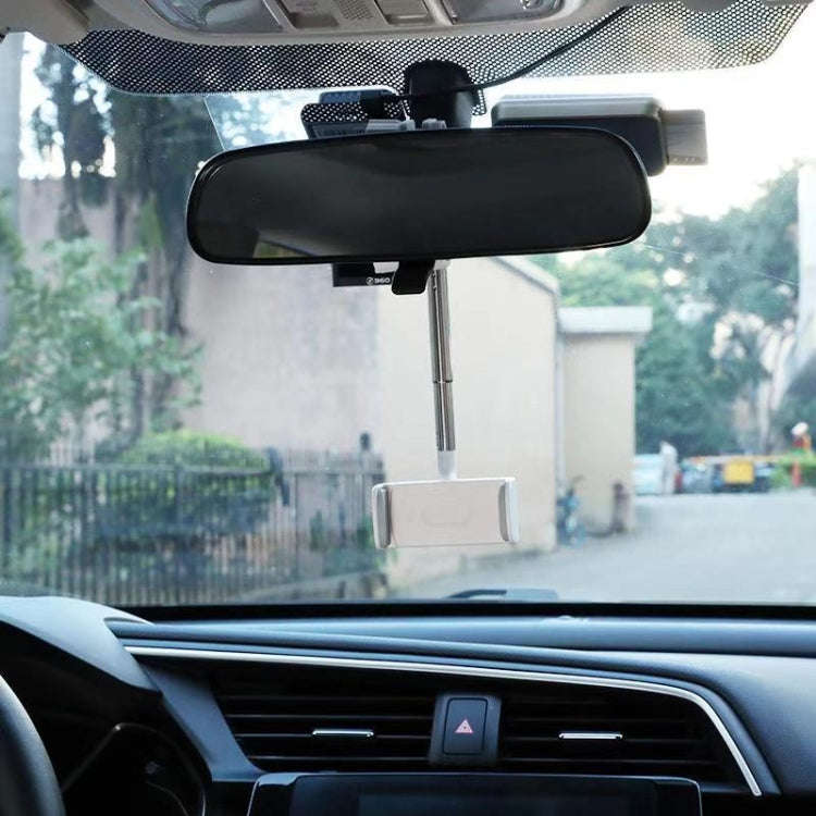 2 PCS Car Mobile Phone Bracket Rearview Mirror Navigation Bracket Driving Recorder Fixed Clipper ...