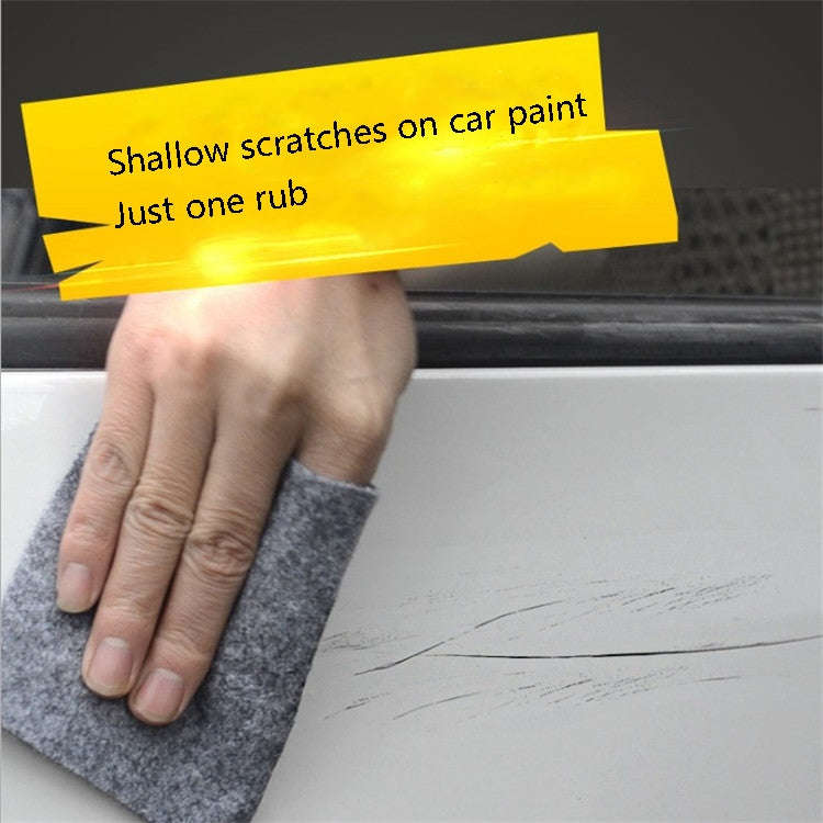 Car Scratch Repair Nano Cloth Repair Spray Paint Cloth Remover Scratch Wax(Black)