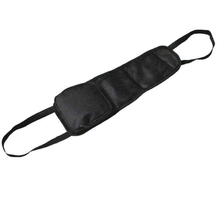 Car Storage Bag Car Chair Back Side Hanging Bag(Black)