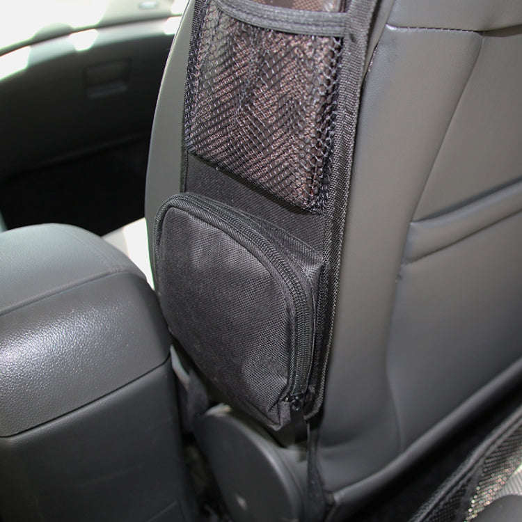 Car Storage Bag Car Chair Back Side Hanging Bag(Black)