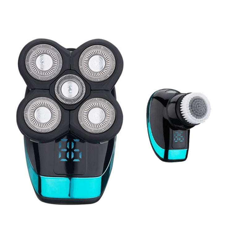 Electric Shaver Rechargeable Razor Intelligent Digital Display Bald Hair Clipper,Style: Nasal Hai...