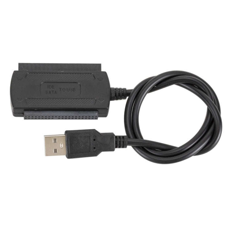 YP009 Three-Purpose USB to IDE/SATA Easy Drive Cable Hard Disk Drive Data Cable with Power Supply...