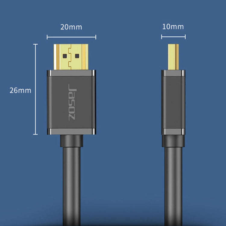 Jasoz HDMI High-Definition Projector Computer Video Cable Oxygen-Free Copper Core, Cable Length: 20m