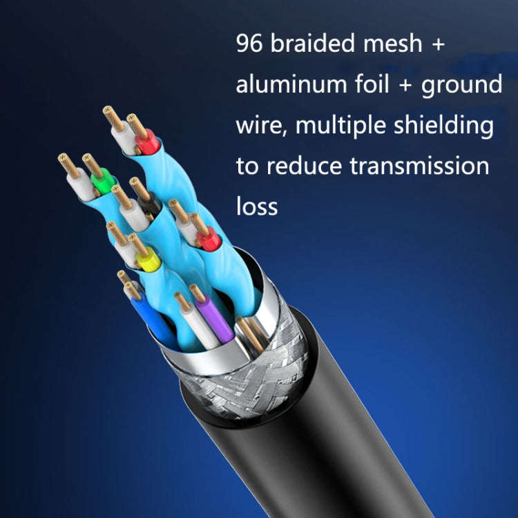 Jasoz HDMI High-Definition Projector Computer Video Cable Oxygen-Free Copper Core, Cable Length: 20m