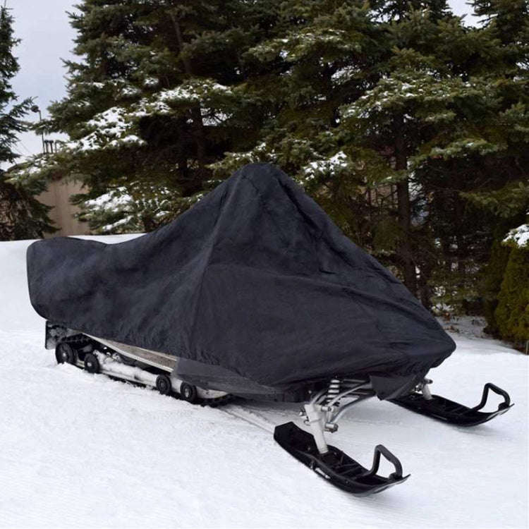 Outdoor Snowmobile Waterproof And Dustproof Cover UV Protection Winter Motorcycle Cover, Size: 36...