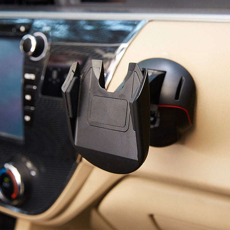 Car Mobile Phone Frame Car Universal Mouse Suction Cup Mobile Phone Bracket(Black)