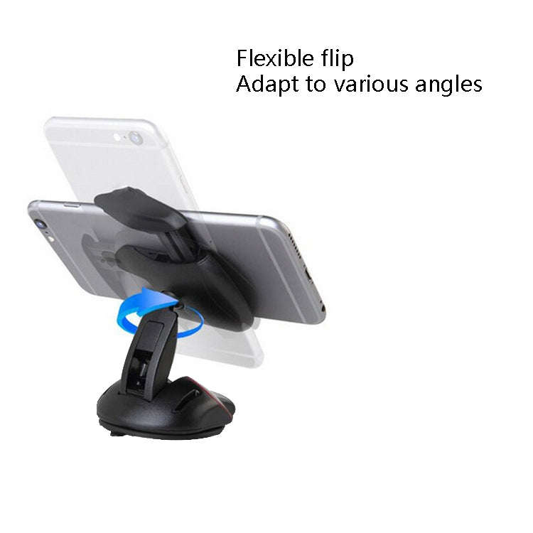Car Mobile Phone Frame Car Universal Mouse Suction Cup Mobile Phone Bracket(Black)