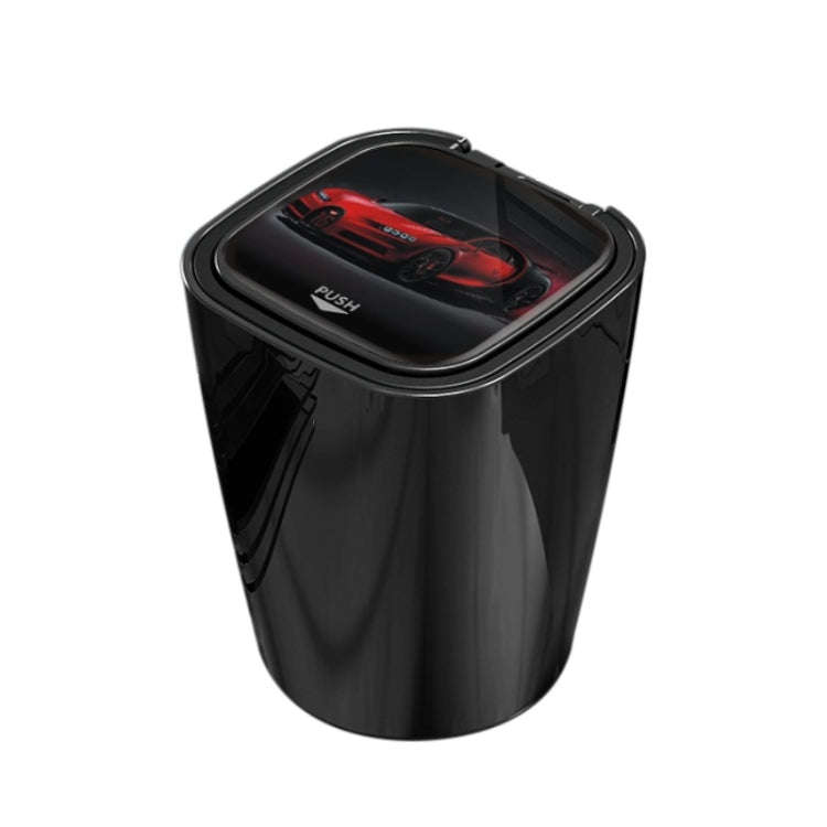 Automotive Supplies Car Loaded Ashtray(Bright Black)