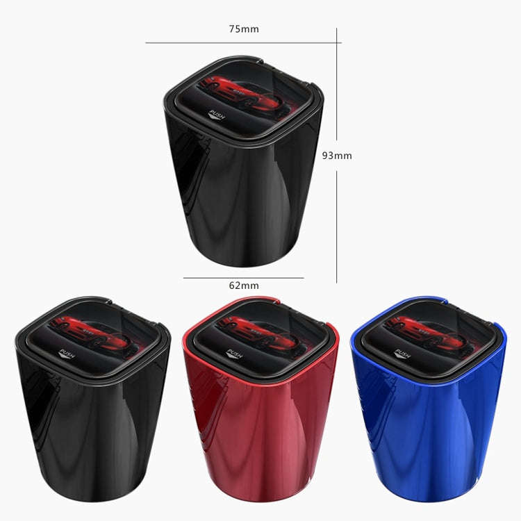 Automotive Supplies Car Loaded Ashtray(Crystal Red)