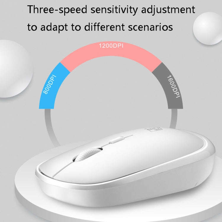 ZGB 301 4 Keys 1600 DPI 2.4G Wireless Mouse Notebook Desktop Universal Mouse(Black)
