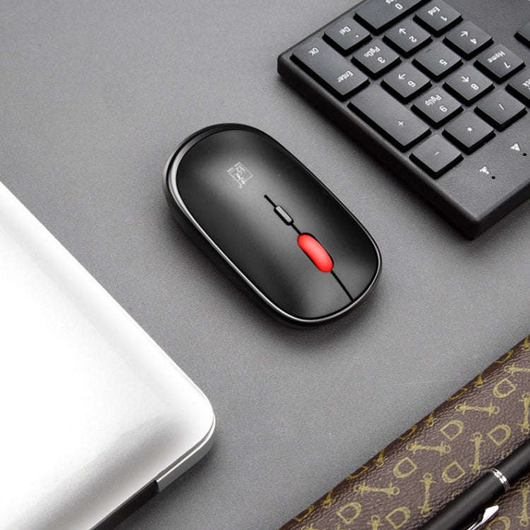 ZGB 301 4 Keys 1600 DPI 2.4G Wireless Mouse Notebook Desktop Universal Mouse(Black)