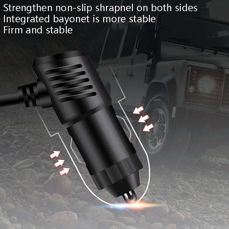 F558 With USB Mobile Phone Charging Car Fan 12/24V Car Truck Double Shaking Head Fan(Double Head ...