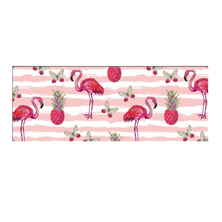 800x300x2mm  Office Learning Rubber Mouse Pad Table Mat(1 Flamingo)