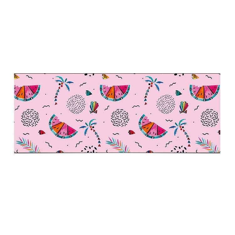 800x300x2mm  Office Learning Rubber Mouse Pad Table Mat(4 Colorful Summer)