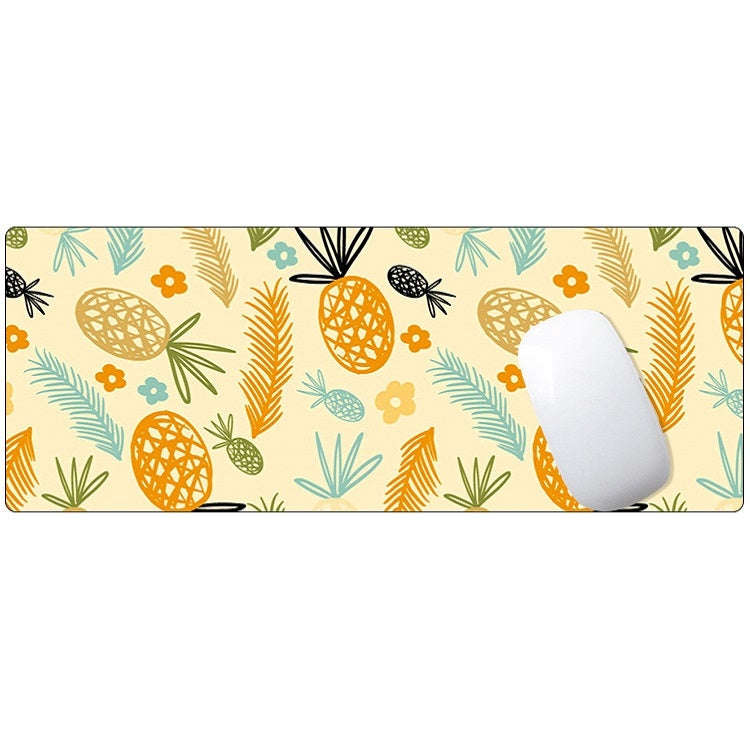 800x300x2mm  Office Learning Rubber Mouse Pad Table Mat(4 Colorful Summer)