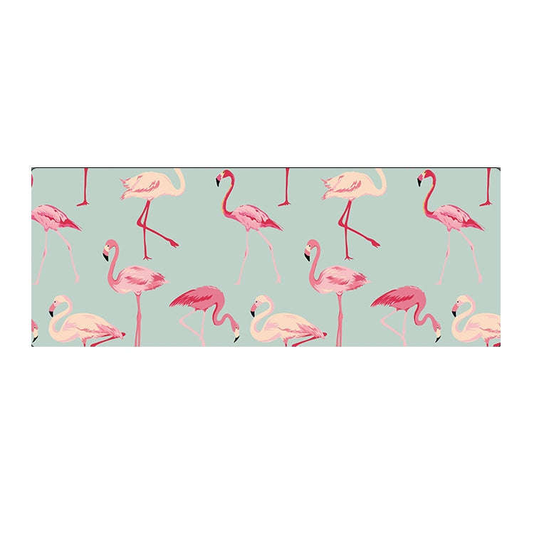 800x300x4mm Office Learning Rubber Mouse Pad Table Mat(5 Flamingo)