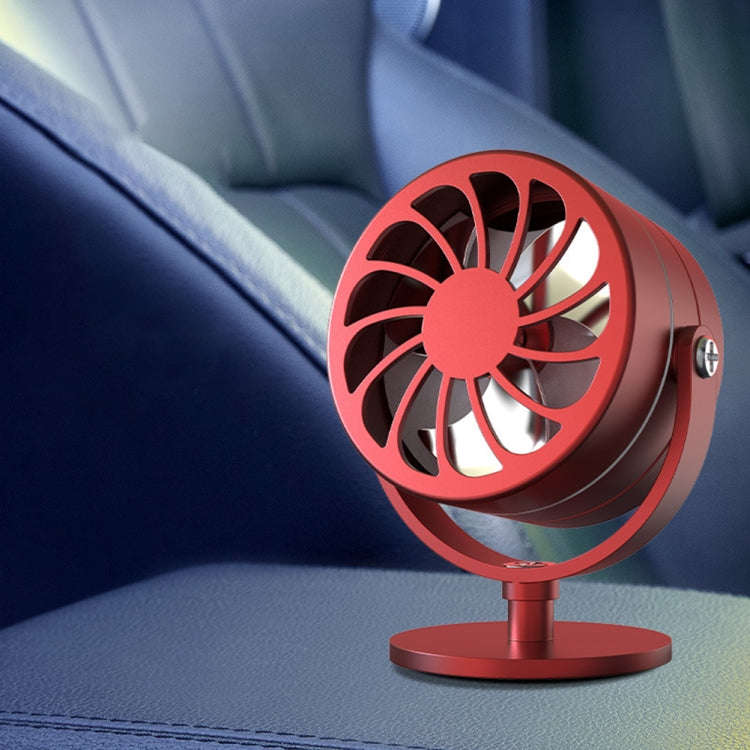 Aromatherapy Car Ornaments Automotive Accessories Solar Perfume Seat(Red)