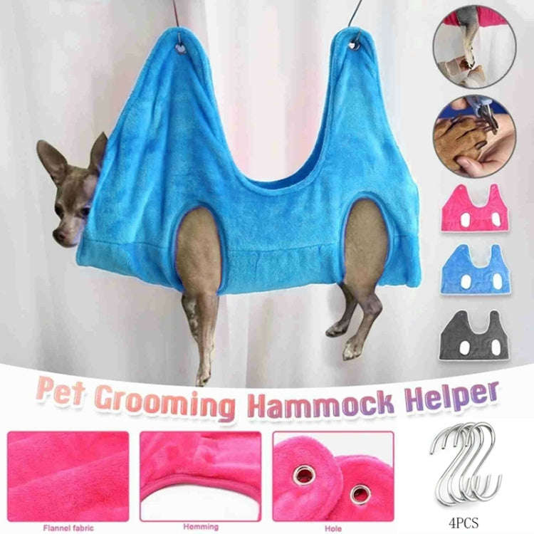 2 PCS CWDC-001 Small And Medium Cat And Dog Hammock Thickened Pet Hammock, Color Random Delivery,...