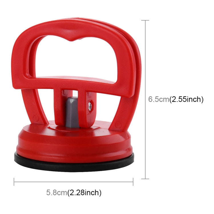 Mini Car Dent Repair Puller Suction Cup Bodywork Panel Sucker Remover Tool(Red)