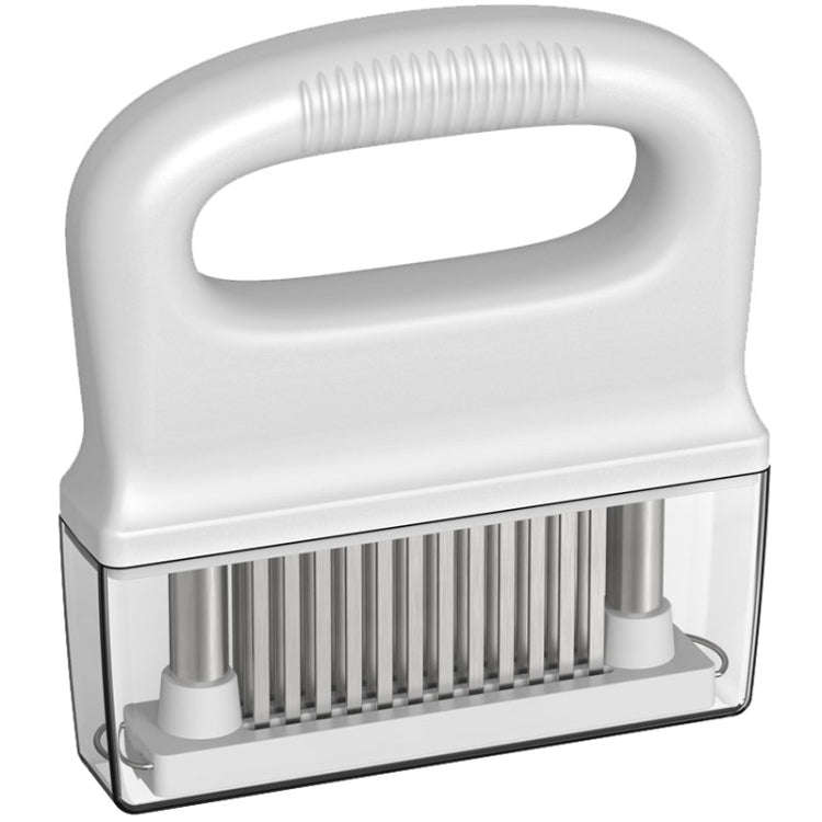 48 Pneumatizer With Handle Tender Meat Knuckle Utensils Kitchen Tool Barbecue Meat(White)