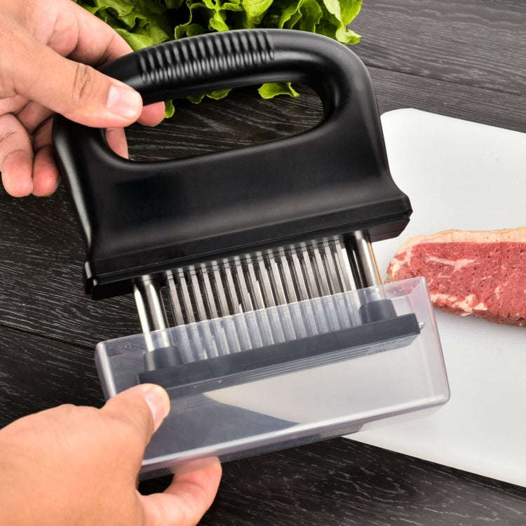 48 Pneumatizer With Handle Tender Meat Knuckle Utensils Kitchen Tool Barbecue Meat(White)