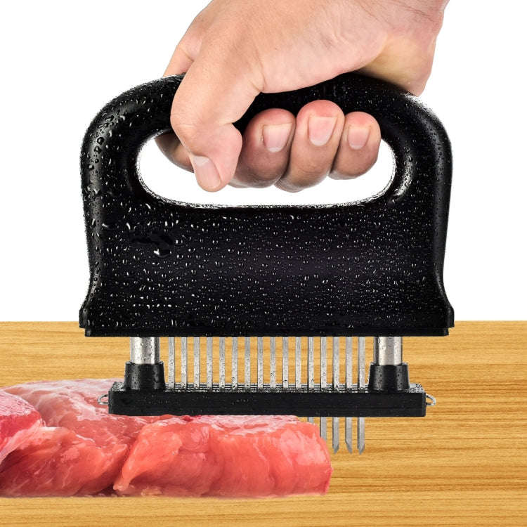 48 Pneumatizer With Handle Tender Meat Knuckle Utensils Kitchen Tool Barbecue Meat(White)