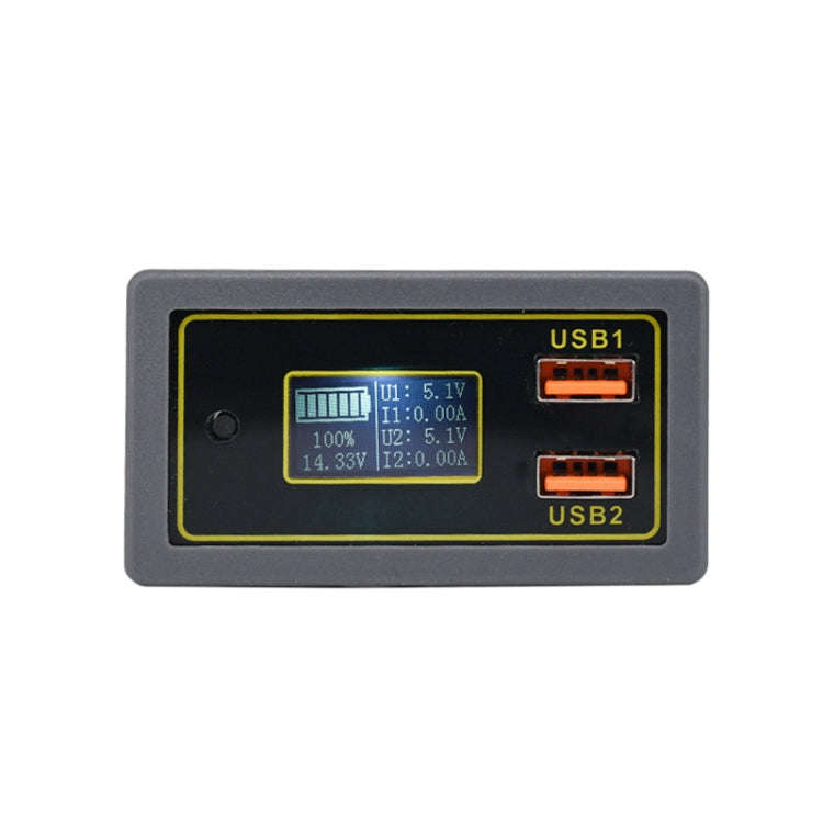 Car DC Voltage Electricity Table 12/24V Battery Lead-Acid Battery Turn 5V USB Fast Charge Display
